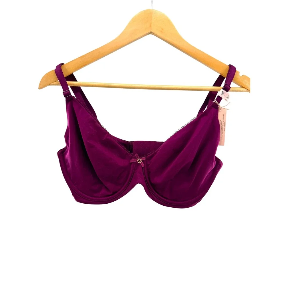 Victorias Secret Body By Victoria Invisible Lift Bra 36D Plum Purple Unlined NWT